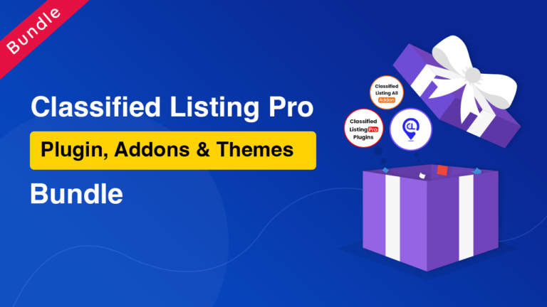 Classified Listing – Classified ads & Business Directory Plugin